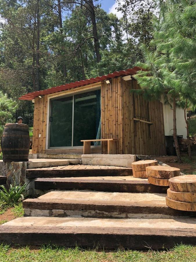 Cabana Romantica En El Bosque! Acaxochitlán Buitenkant foto